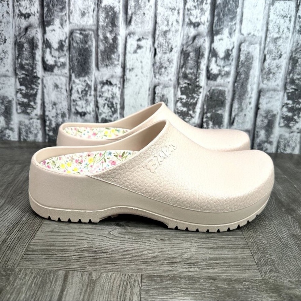 Birkenstock Super Birki Popcorn Women EURO 38/US 7 Pink Clogs Garden Work Vegan